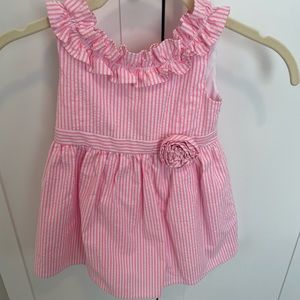 Lilly Pulitzer Seersucker Dress Size 2T